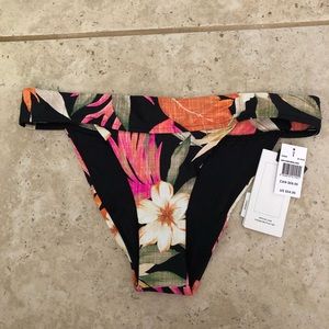 Rip curl bikini cheeky bottoms, small